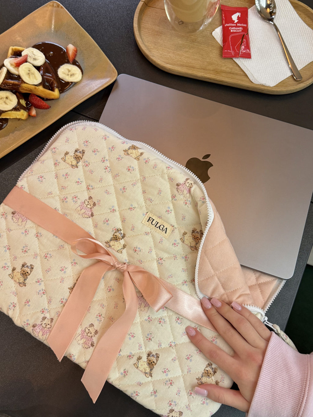 Macbook Sleeve - Crem
